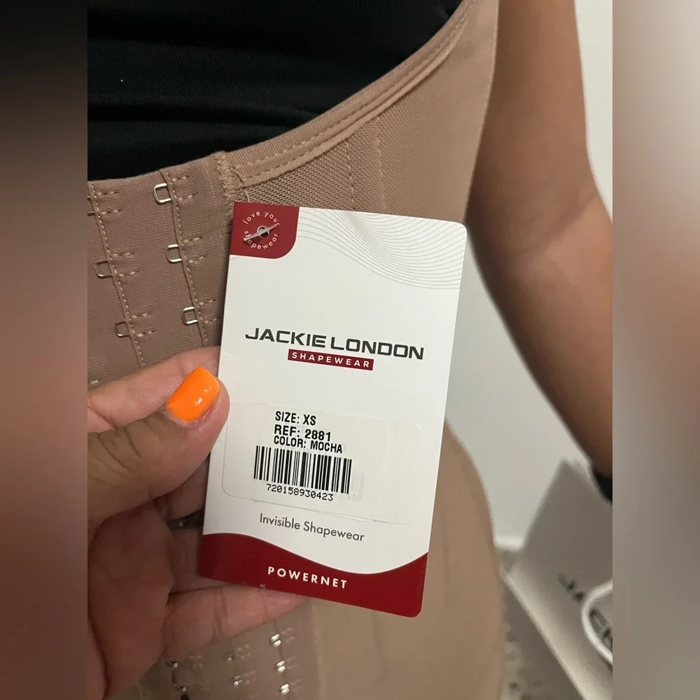 Jackie London Mocha Shapewear Bodysuit - Picture 4 of 8